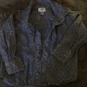 Kids Toddlers Boys Button Down Shirt